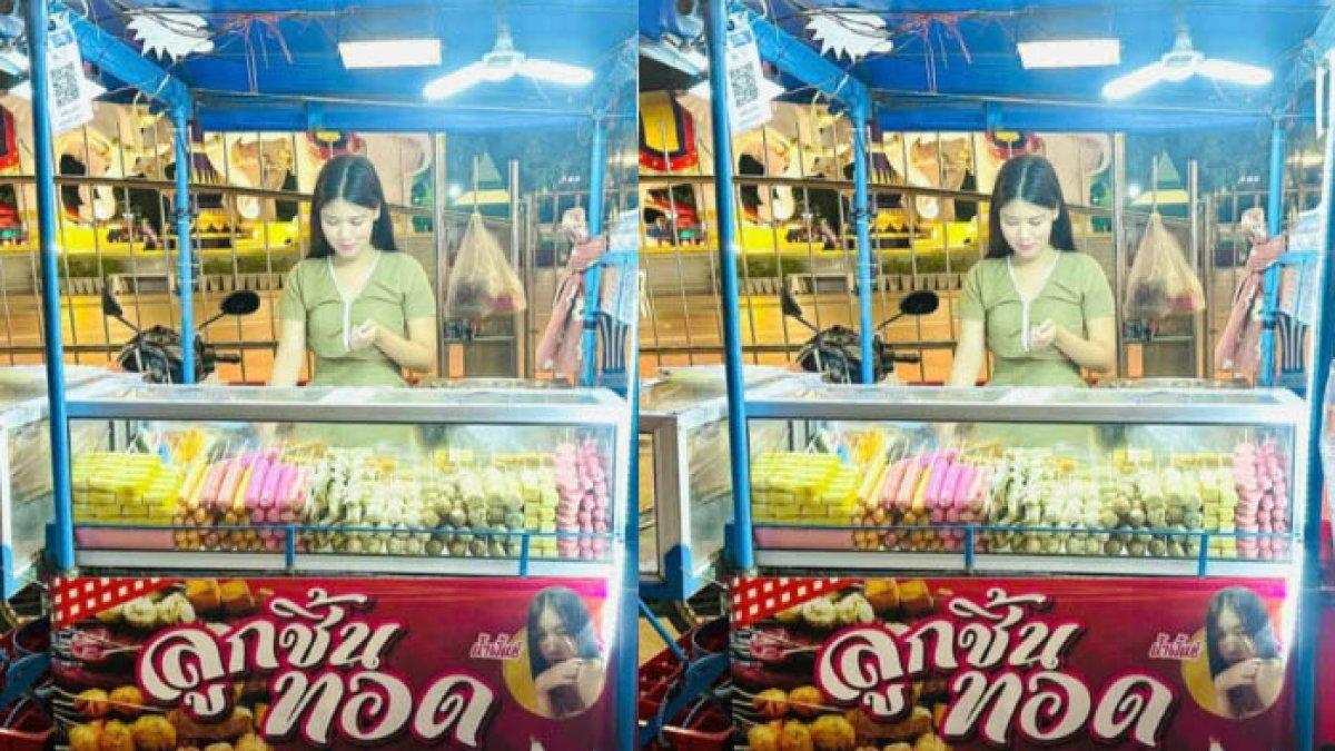 PENAMPILAN Bak Model, Penjual Bakso Goreng Pinggir Jalan Ini Jadi Seleb