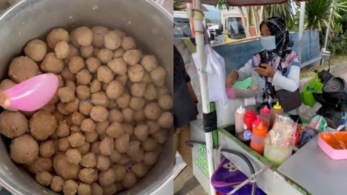 KULINER TAWANGMANGU - Pentol Tata. Inilah kuliner pentol kuah di Tawangmangu Karanganyar yang cocok untuk disantap saat hawa dingin, enak murah meriah!