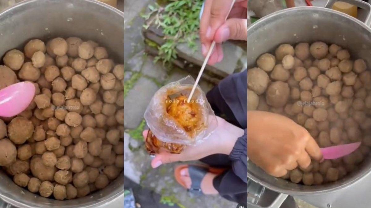 KULINER DI TAWANGMANGU - Pentol Tata. Inilah kuliner pentol kuah di Tawangmangu