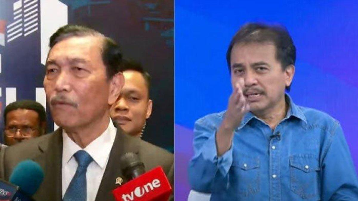 ISU IJAZAH JOKOWI - Penuding ijazah Jokowi palsu, Roy Suryo membantah omongan Luhut Binsar Panjaitan terkait isu ijazah Jokowi yang disebut merupakan isu yang tak perlu dan tak akan jadi masalah bagi negara.