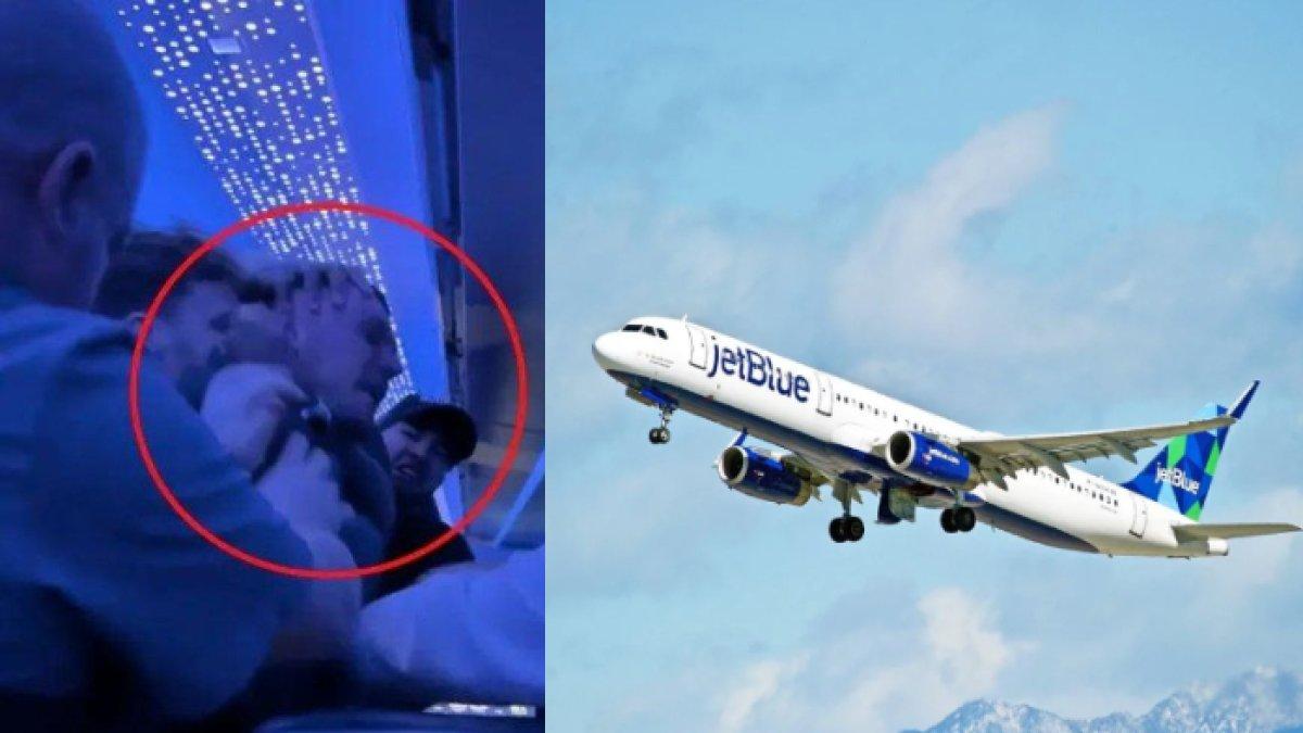 Penumpang pesawat mabuk dan bertindak agresif terhadap penumpang lainnya, bikin keributan di maskapai JetBlue