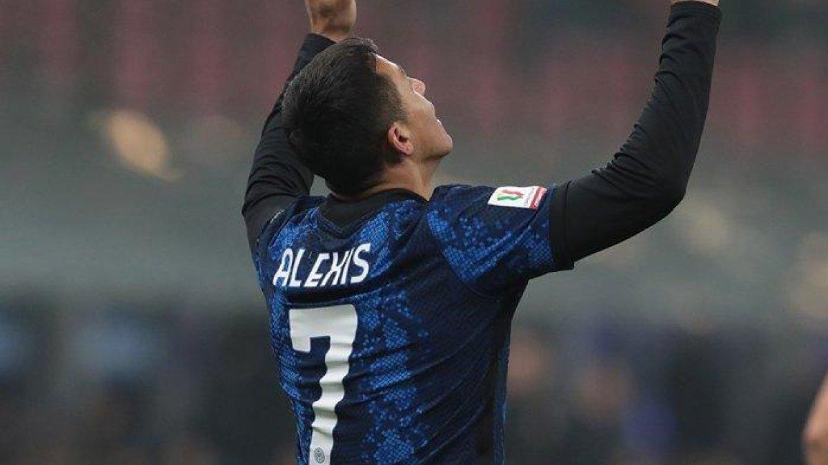 Penyerang Inter Milan, Alexis Sanchez.