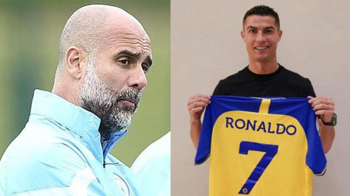 Pep Guardiola dan Cristiano Ronaldo
