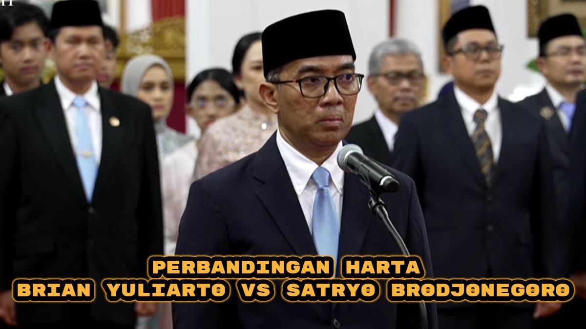 HARTA KEKAYAAN - Mendikti Saintek Brian Yuliarto saat dilantik Presiden Prabowo Subianto di Istana Negara, Jakarta, Rabu (19/2/2025). Perbandingan isi garasi Brian Yuliarto Mendiktisaintek baru dengan Satryo Brodjonegoro, C-RV vs BMW.