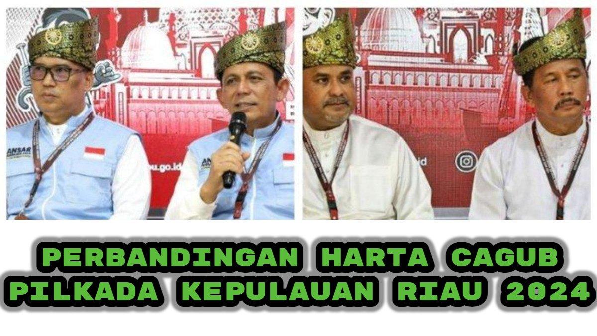 Perbandingan kekayaan calon gubernur di Pilkada Kepulauan Riau 2024. Ansar Ahmad vs Muhammad Rudi, siapa terkaya?