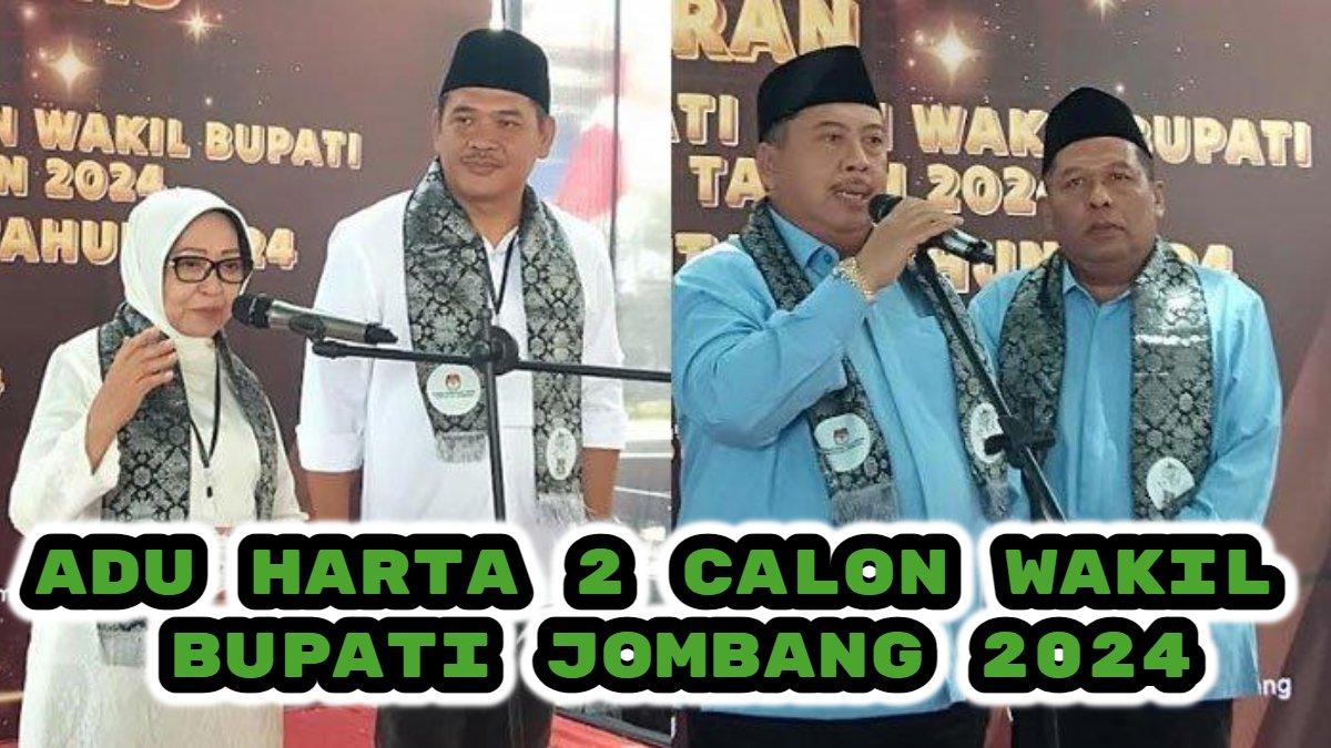 Berikut perbandingan kekayaan dua Calon Wakil Bupati Jombang 2024. Sumrambah vs KH Salmanuddin Yazid atau Gus Salman, siapa terkaya?