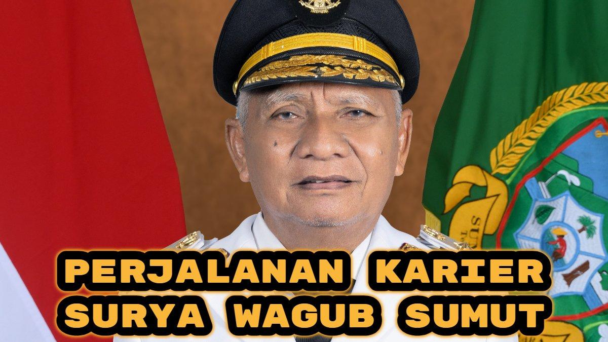 WAKIL GUBERNUR SUMUT - Berikut perjalanan karier Surya Wakil Gubernur Sumatera Utara (Sumut) yang dilantik Prabowo Subianto.