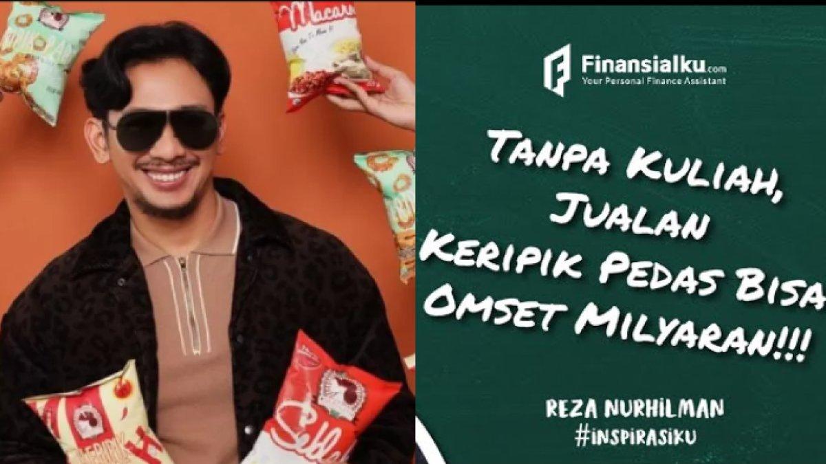 Perjuangan pedagang keripik lulusan SMA yang kini sukses beromzet miliaran per bulan