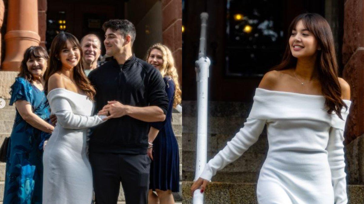 Pernikahan Aurelie dengan Tyler Bigenho