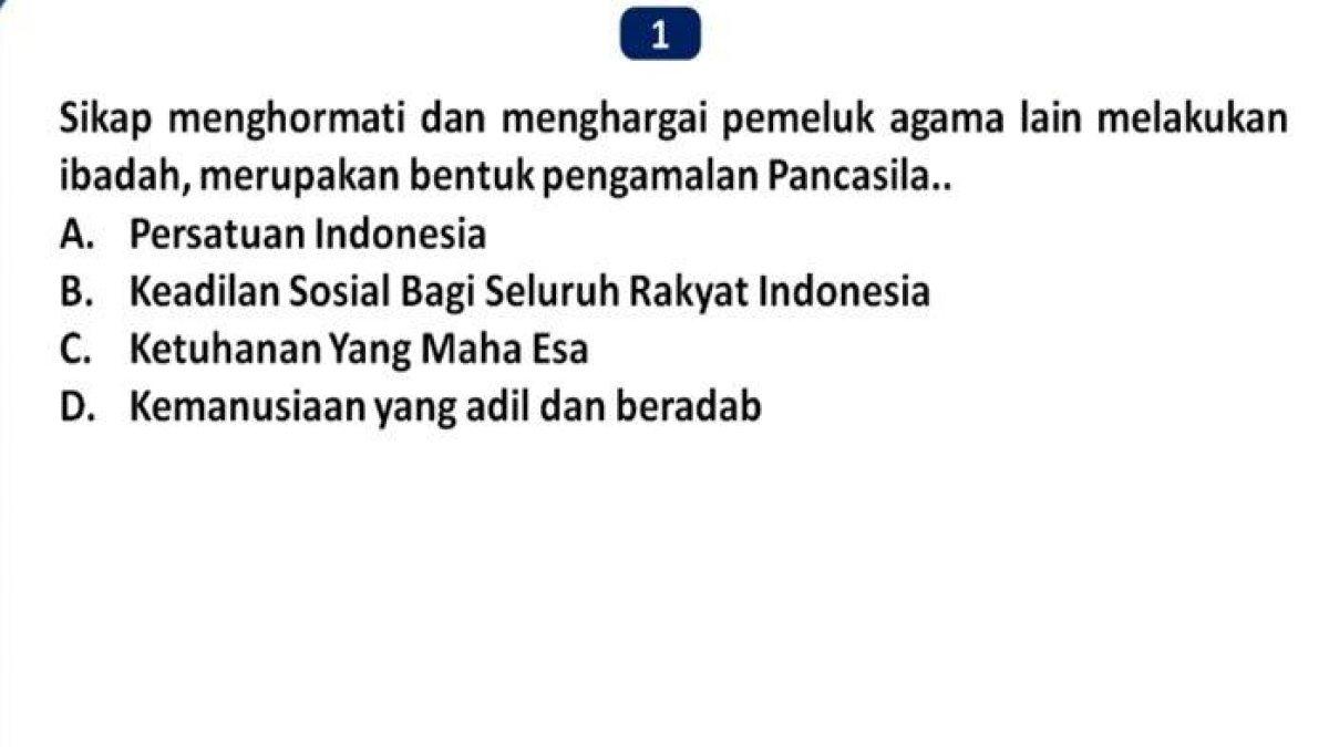 Persiapan ujian PPKN kelas 8 SMP/MTS semester 1