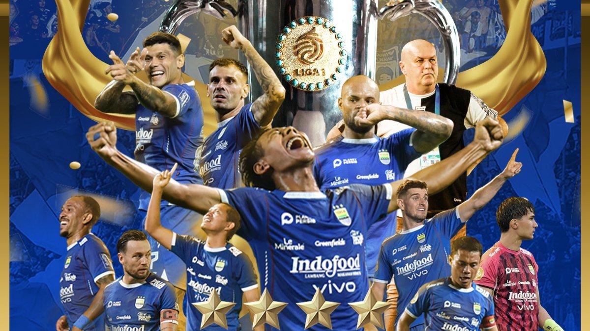 PERSIB BANDUNG - Persib Bandung keluar sebagai juara Liga 1 2024/2025. 