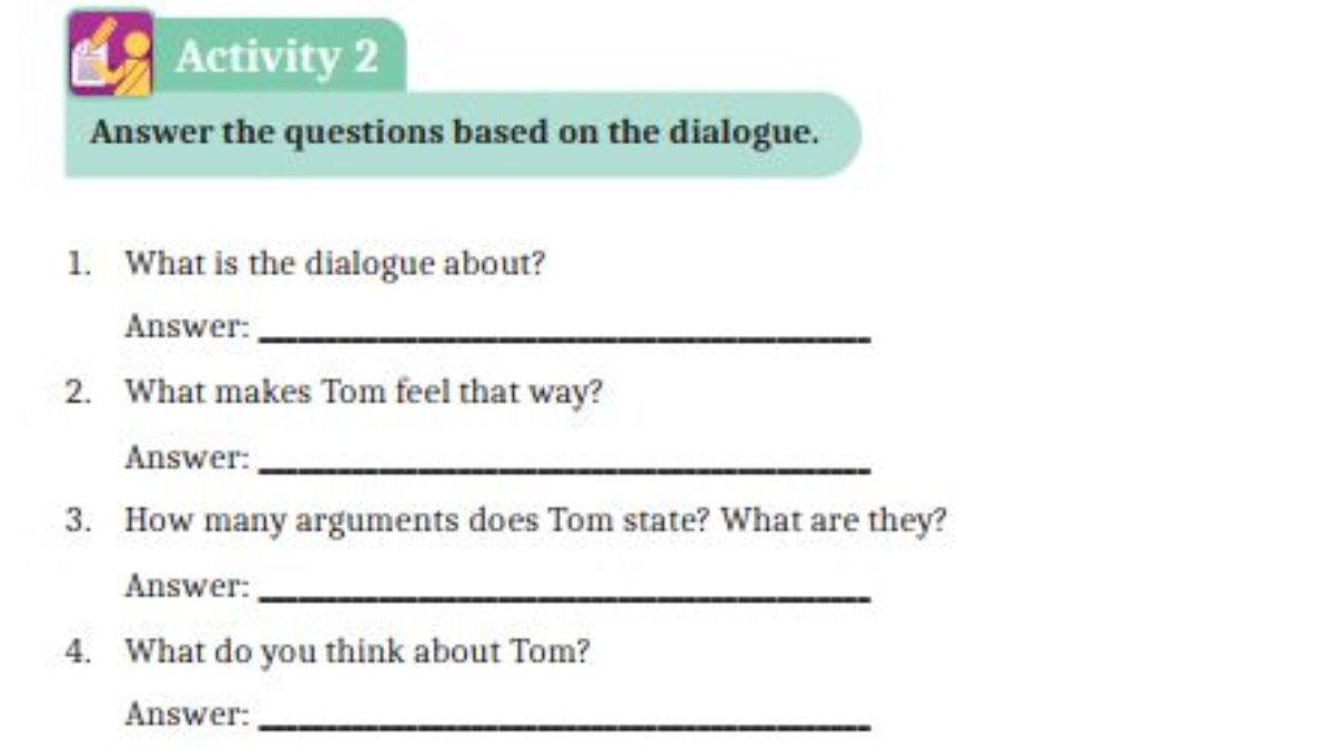 Pertanyaan Bahasa Inggris Tingkat Lanjut Kelas 11 SMA halaman 144.