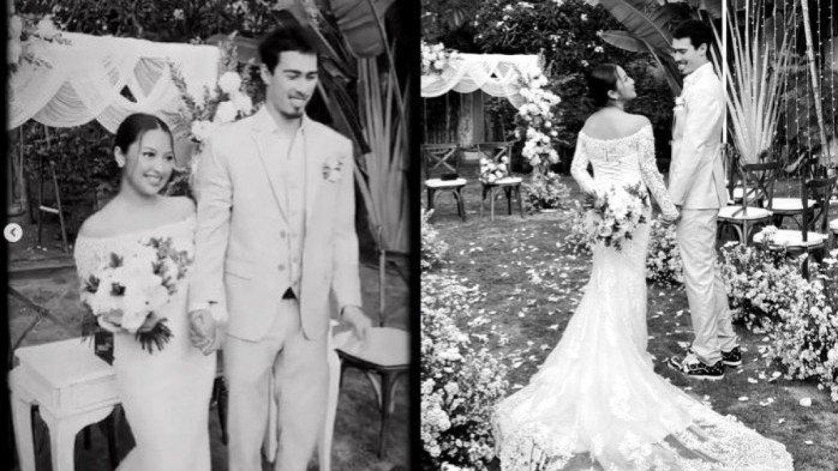 Pesan haru Jennifer Coppen ke Dali Wassink saat mengenang Anniversary Setahun Pernikahannya.