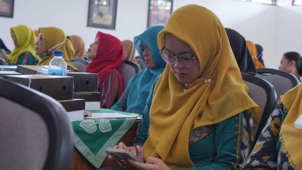 Peserta Pelatihan pelatihan media sosial Klaten