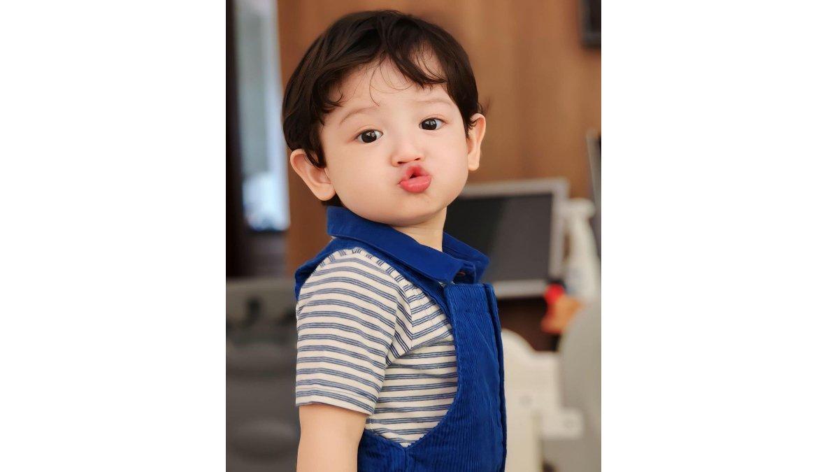 Pesona anak Cut Meyriska dan Roger Danuarta, Jourell Kenzie.