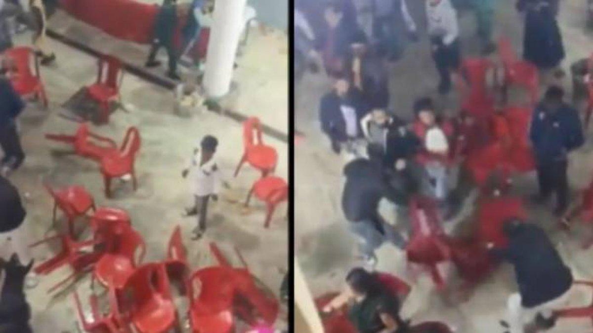 Pesta resepsi di India dimana semua tamu bertengkar hingga ada yang kepalanya terluka