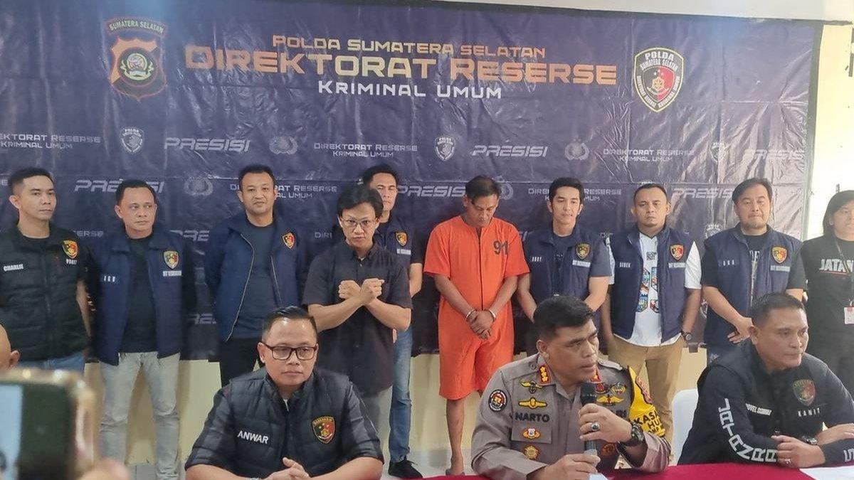 Polda Sumatera Selatan melakukan gelar perkara ungkap kasus pemukulan Muhammad Lutfhi dokter koas FK Unsri yang dilakukan oleh tersangka Fadilah alias Datuk (37), Sabtu (14/12/2024).
