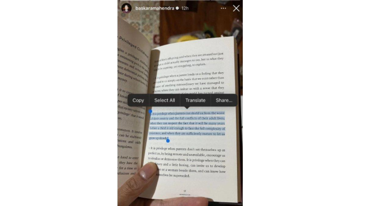 Postingan Baskara Mahendra