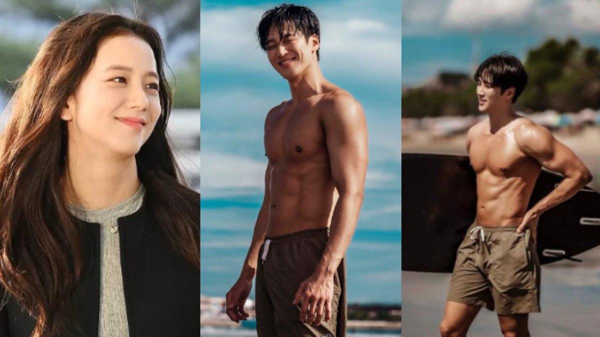 Potret Ahn Bo Hyun, pacar Jisoo BLACKPINK saat berlibur di Bali, pamer perut sixpack di Instagram, bikin meleleh