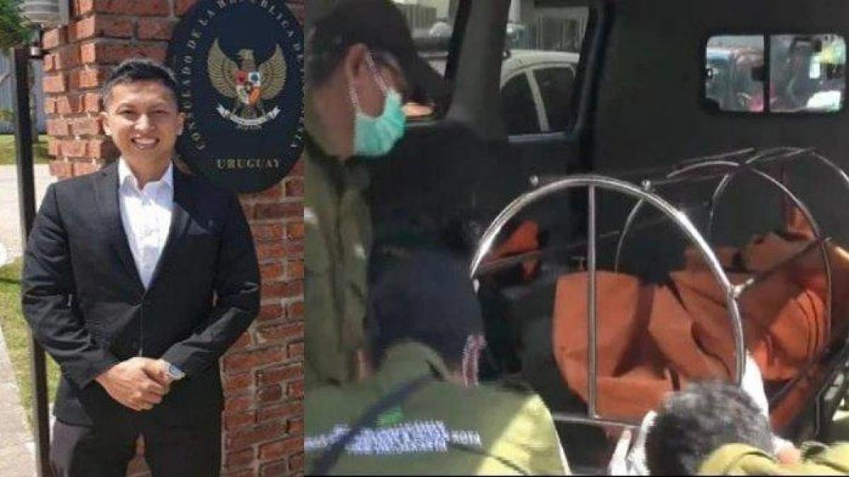 DIPLOMAT KEMENLU TEWAS- Potret Arya Daru Pangayunan, diplomat dan staf di Kementerian Luar Negeri RI semasa hidup sebelum ditemukan tewas dalam kondisi kepala dililit lakban di indekos di Gondangdia, Jakarta Pusat.
