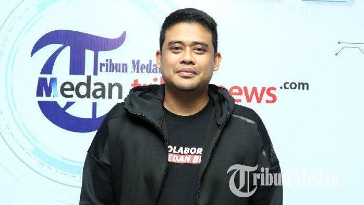 100 HARI KERJA - Potret Bobby Nasution dokumen TRIBUN MEDAN (5/3/2025). 