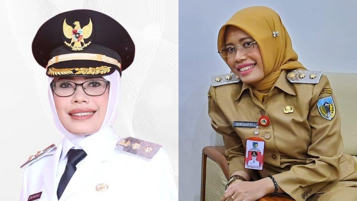 SOSOK WAKIL BUPATI - Potret Dewi Mariya Ulfa wakil bupati Kediri 2025 diunduh dari Instagram Kamis (29/5/2025).