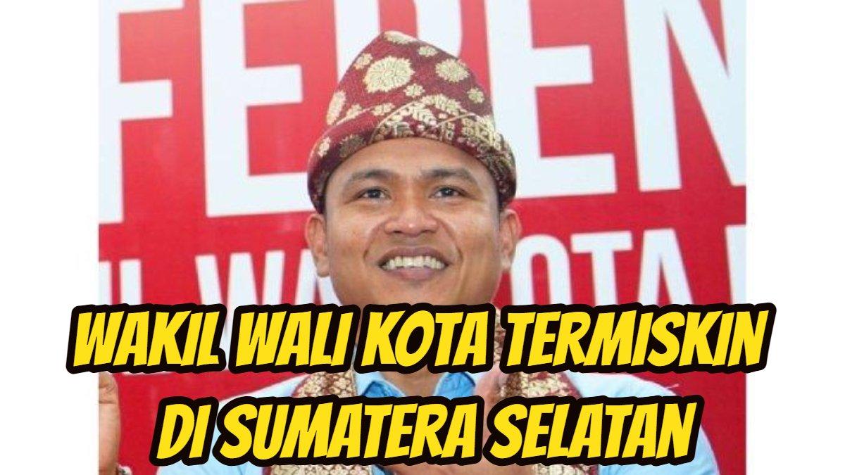 PILKADA 2024 - Potret Franky Nasril saat jadi peserta Pilkada Prabumulih 2024 diunduh dari Tribunsumsel.com (6/2/2025). Franky Nasril jadi wakil walikota termiskin di Sumatera Selatan.