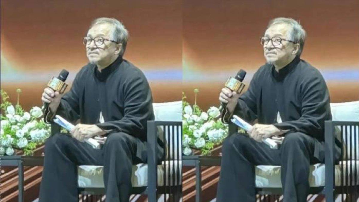 Potret Jackie Chan yang tampak tua di usianya yang sudah 70 tahun viral
