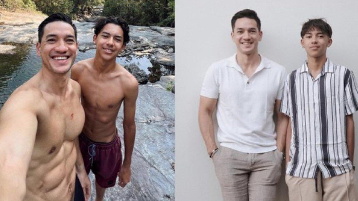 Potret Jason Deandra White, anak Nana Mirdad dan Andrew White kuliah di Australia, penampilan nyentrik dengan telinga di tindik.