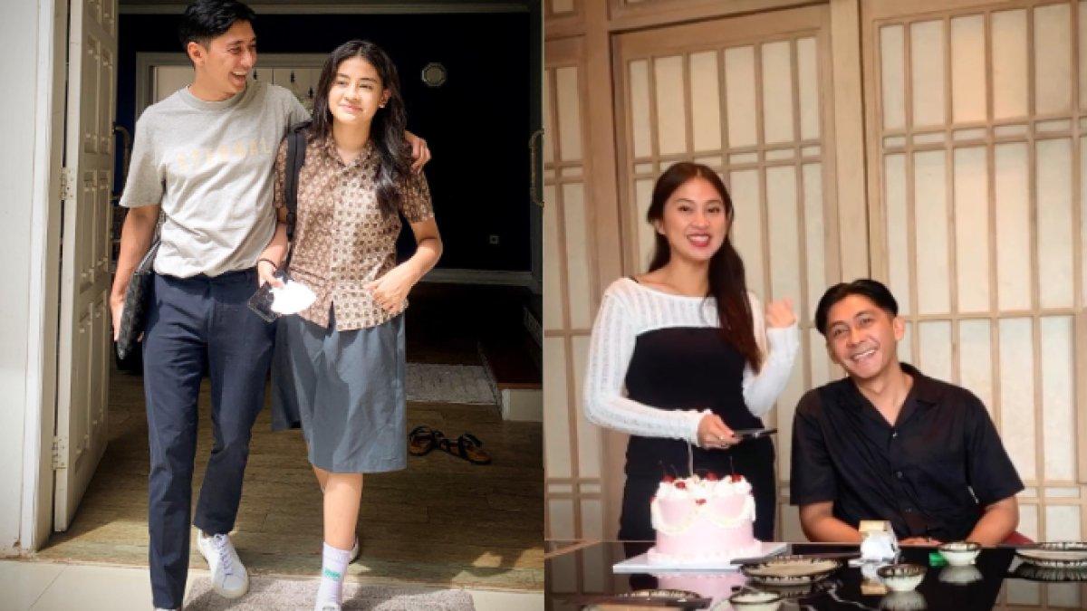 Potret Kenang Mirdad, mantan suami Tyna Dwi Jayanti, awet muda bak kakak adik dengan putri sulung.