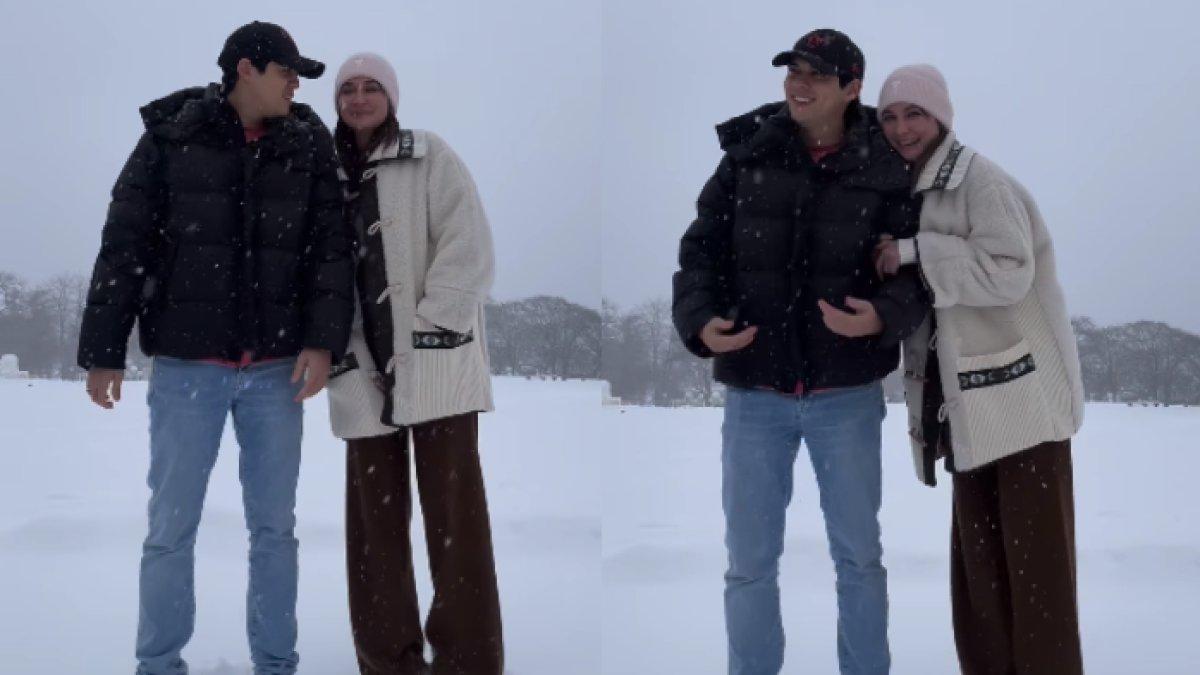 LUNA MAYA DILAMAR - Potret Luna Maya dan Maxime Bouttier liburan di Jepang