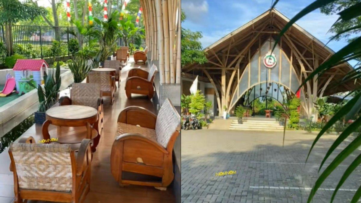 KULINER MENARIK - Potret OeZ Resto & Eatery diambil dari TikTok pada Selasa (3/6/2025). Alamatnya di Tegaltalang, Semangkak, Kecamatan Klaten Tengah, Kabupaten Klaten.