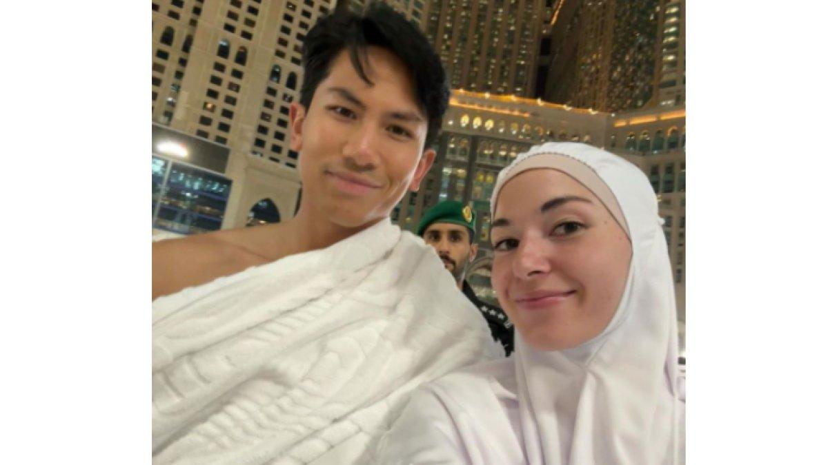 Potret Pangeran Mateen saat berada di Arab Saudi bersama Anisha Rosnah