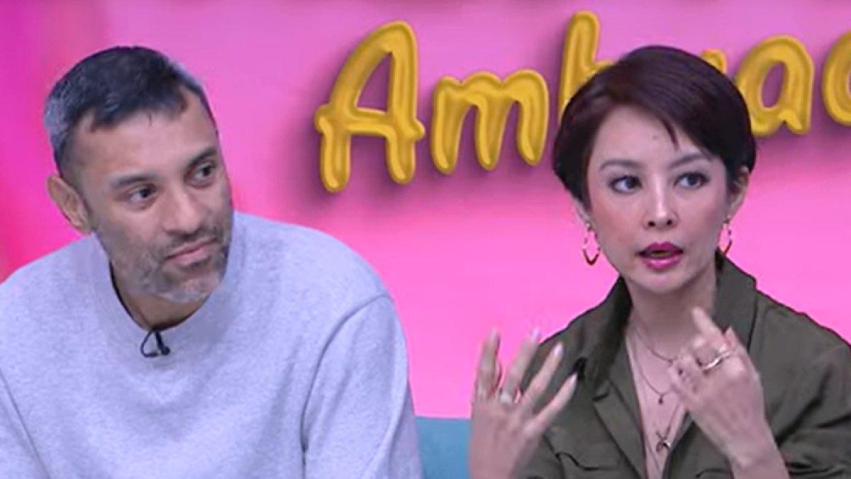 Potret Putri Patricia dan Didi Riyadi saat di acara TransTV