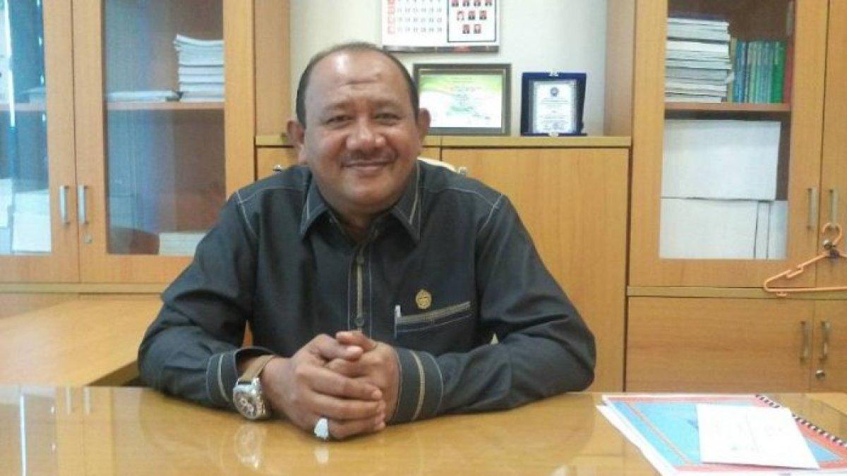 BUPATI LANGKAT - Potret Syah Afandin bupati Langkat 2025 dokumen Tribun Medan (12/4/2025). Syah Afandin adalah pemenang Pilkada Lankat 2024.
