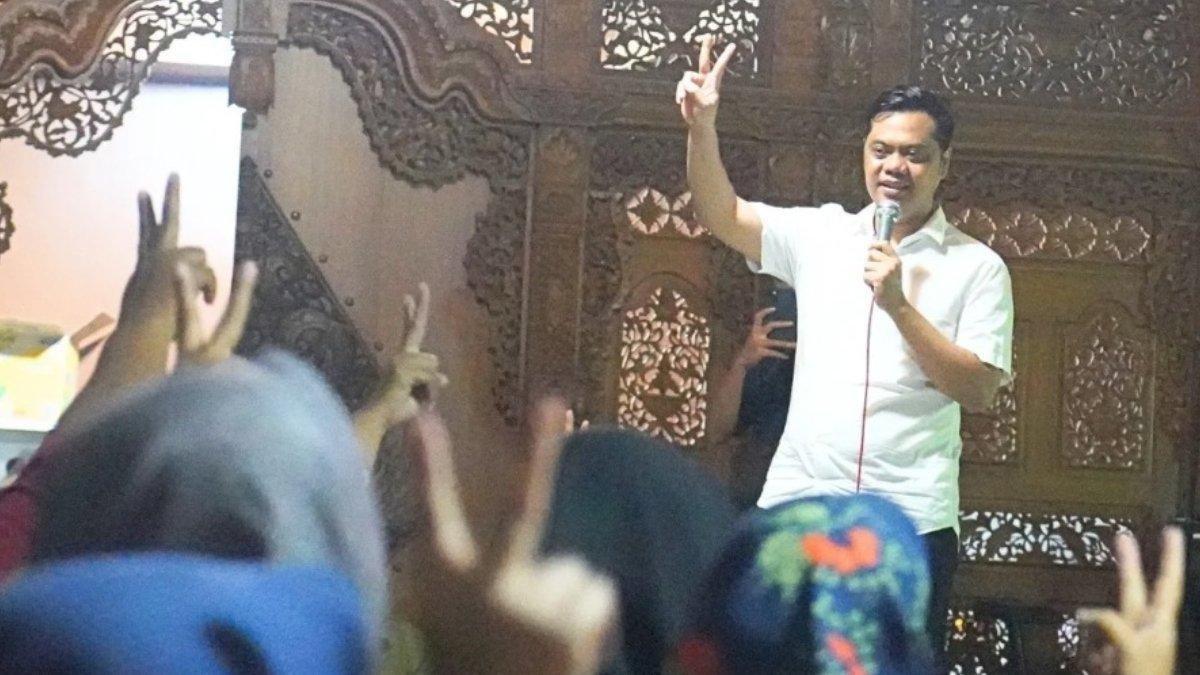 SOSOK BUPATI JEPARA - Potret Witiarso Utomo bupati Jepara diunduh dari Instagram (2/5/2025). Witiarso Utomo saat berbicara di depan masyarakat.