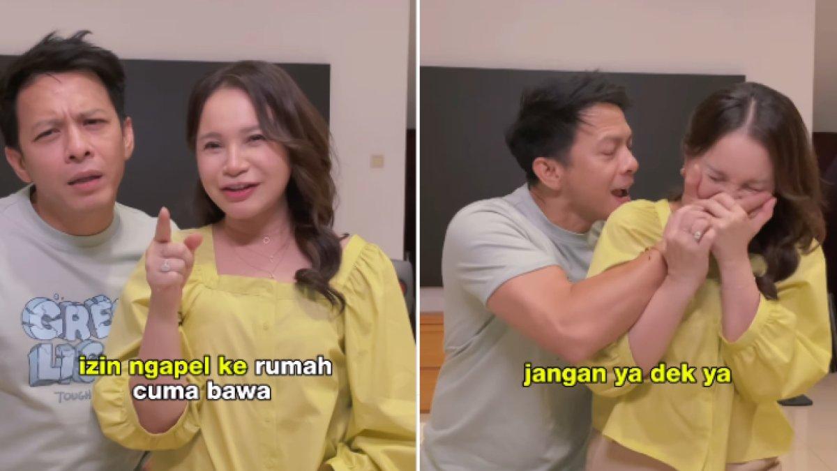Potret kemesraan Rossa dan Ariel NOAH, berawal dari kolaborasi hingga kini dijodoh-jodohkan.