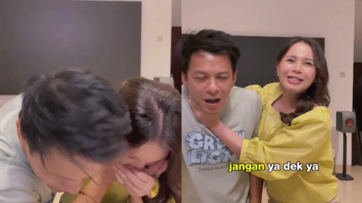 Potret kemesraan Rossa dan Ariel NOAH, berawal dari kolaborasi hingga kini dijodoh-jodohkan.