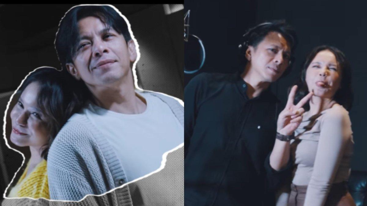 Potret kemesraan Rossa dan Ariel NOAH, berawal dari kolaborasi hingga kini dijodoh-jodohkan.
