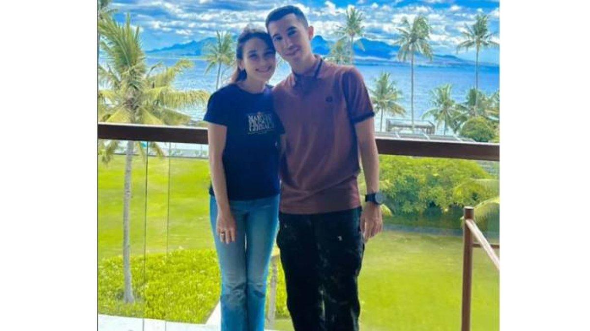 Potret mesra Ayu Ting Ting dan Muhammad Fardhana