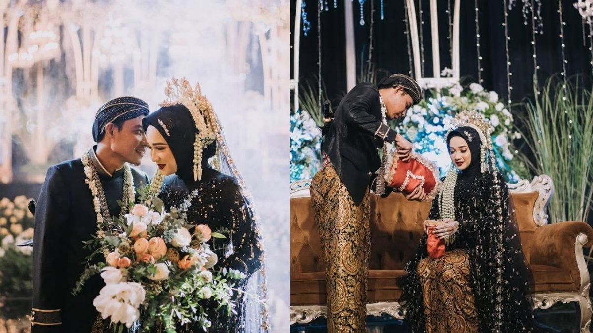 KABAR EVAN DIMAS - Potret pernikahan Evan Dimas dan istri diambil dari Instagram @zahrahakim