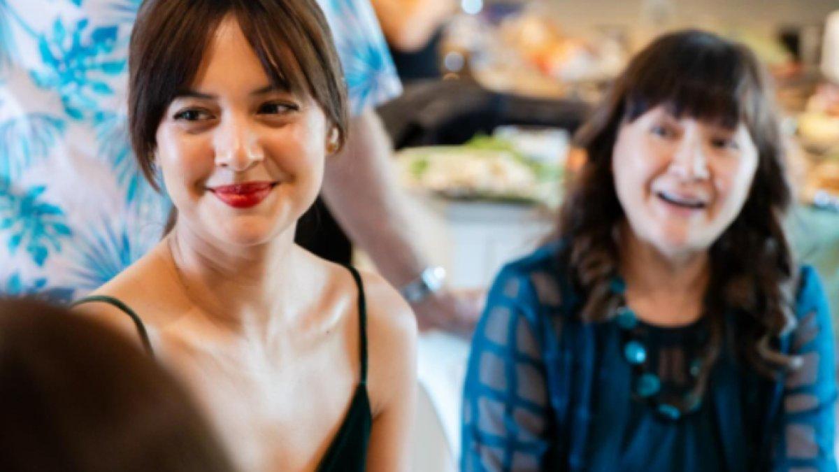 Potret pesta pertunangan Aurelie Moeremans dan Tyler Bigenho