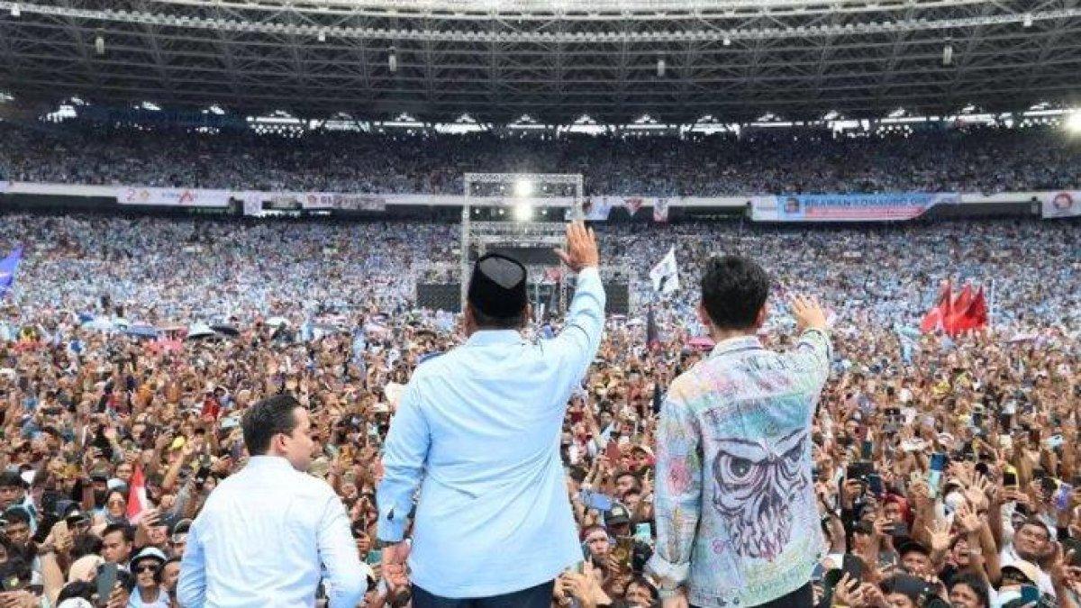 Prabowo-Gibran kampanye di GBK