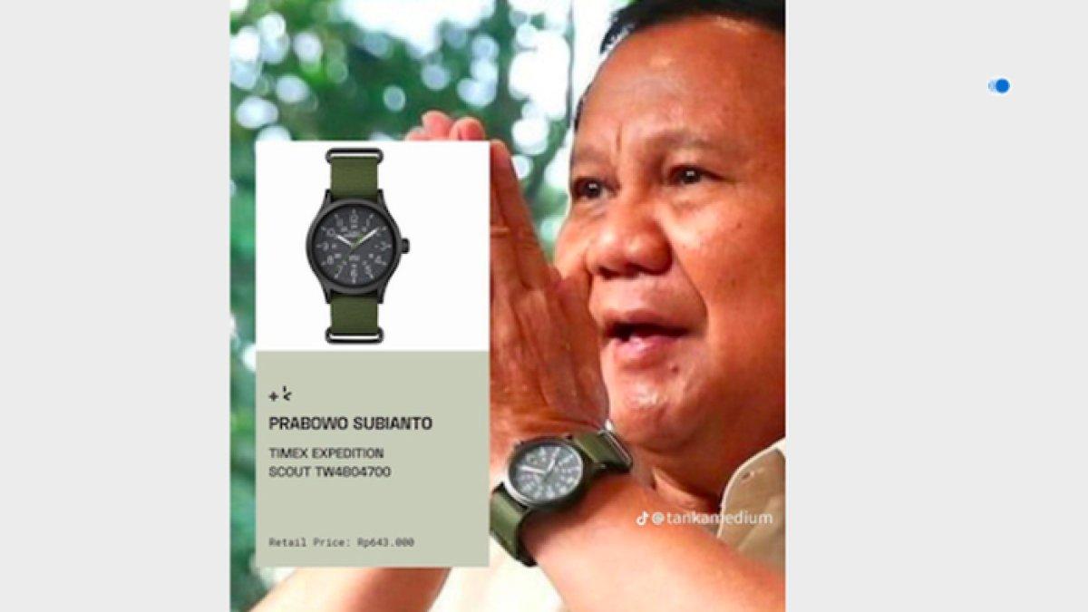 Prabowo Subianto – Timex Expedition Scout.