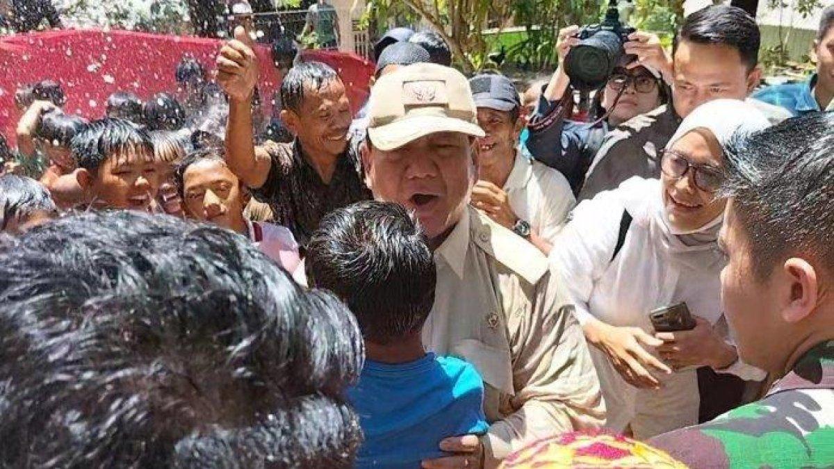 Prabowo Subianto di Banten