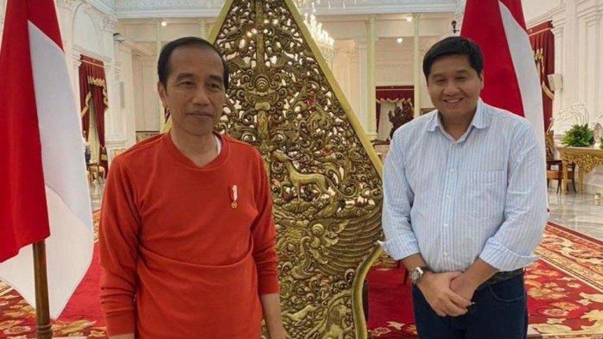 Presiden Jokowi dan Maruarar Sirait