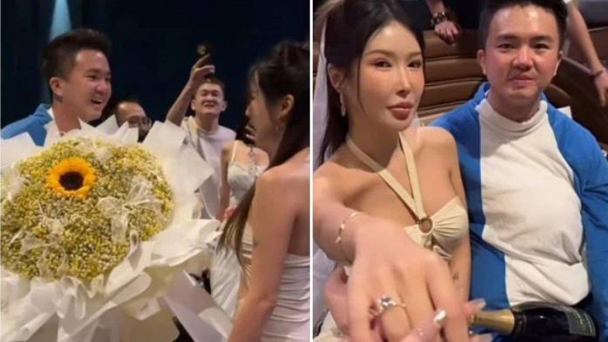 Pria Malaysia Melamar Mantan Bintang Syur