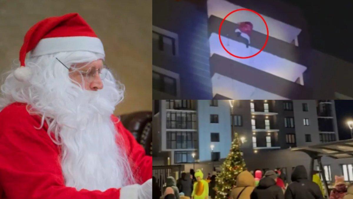 Pria berkostum Santa Claus terjatuh dari lantai 24 di Rusia, tewas & warga setempat geger