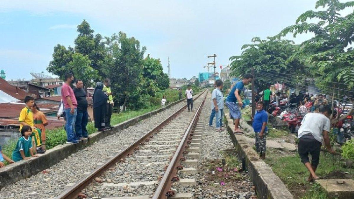 Pria di Siantar tewas tertabrak kereta api, sempat diklakson tapi dihiraukan