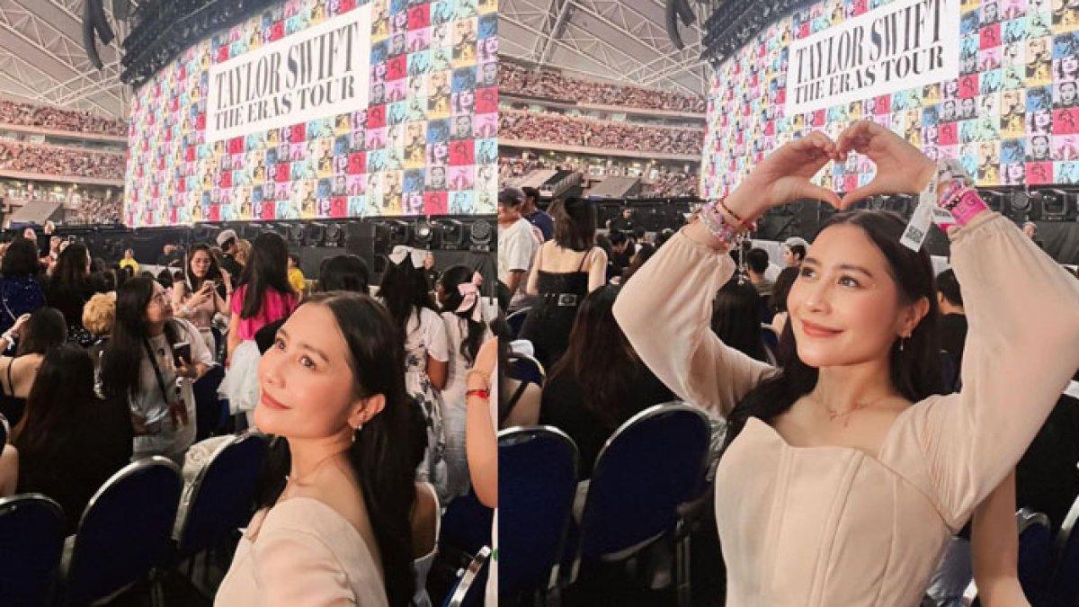 Prilly nonton Taylor Swift